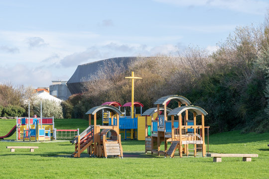 Aire du jeu du Parc de la Falaise &agrave; Le Portel