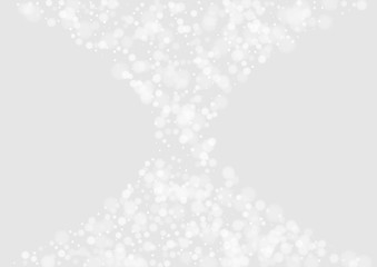 Gray Snow Merry Backdrop. Glow Flake Pattern. Abstract Design. Gray Snowy Graphic Background. Snowflake Falling Pattern.