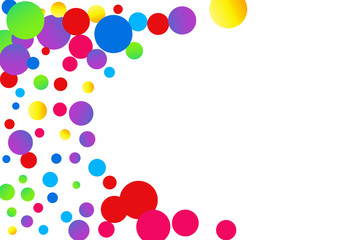 Color Shine Carnaval Postcard. Abstract Circle Backdrop. Effect Design. Yellow Circle Effect Wallpaper. Splash Independence Wallpaper.