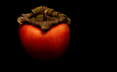 Persimmon, macro photography by Vasil Nanev