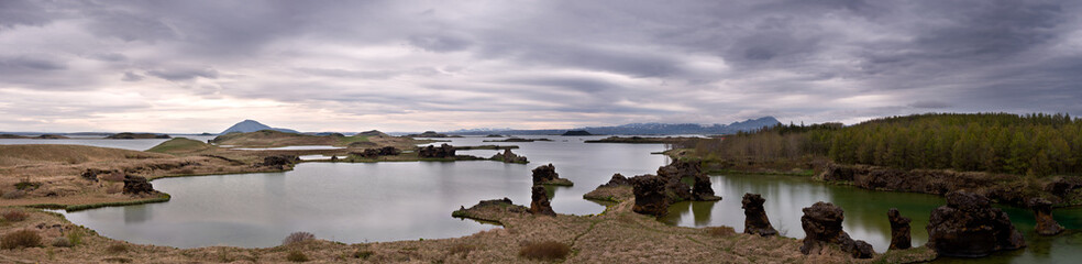 Myvatn Panorama, Iceland