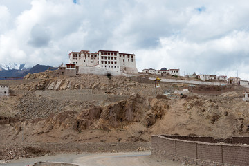 Ladakh, India - Jul 06 2019 - Stakna Monastery (Stakna Gompa) in Ladakh, Jammu and Kashmir, India.