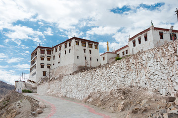 Ladakh, India - Jul 06 2019 - Stakna Monastery (Stakna Gompa) in Ladakh, Jammu and Kashmir, India.
