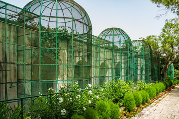 Aviary  at San Anton Gardens, Attard, Malta