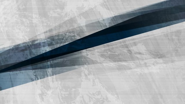 Dark blue grunge stripes abstract motion design. Geometric tech background. Seamless looping. Video animation Ultra HD 4K 3840x2160