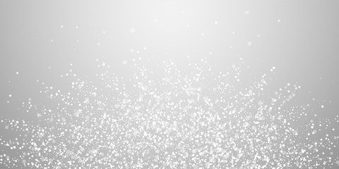 Magic stars sparse Christmas background. Subtle fl