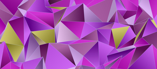 Abstract Low-Poly background. triangulated texture. Design 3d. Polygonal geometrical pattern. Triangular modern style