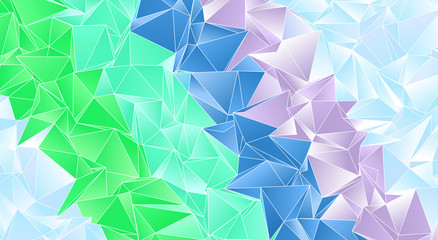 3d Triangles, abstract  background. Design wallpaper.