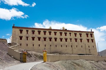 Ladakh, India - Jun 26 2019 - Stok Palace Museum in Ladakh, Jammu and Kashmir, India.