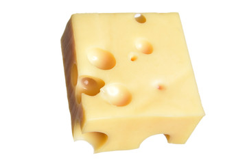 Piece of radamer Cheese.
