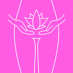 women’s reproductive health concept. eps 8 vector