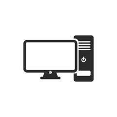 Computer Icon Vector Illustration