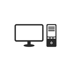 Computer Icon Vector Illustration