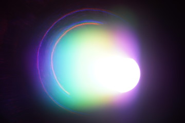 Color flare colorful.