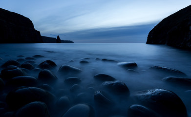 Obraz premium Cliffs of Moher view at night