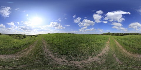 Spring Landscape HDRI Panorama