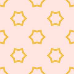 Abstract geometric seamless pattern. Tile background with geometrical shapes. Wrapping paper. Vector illustration.  