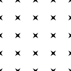Abstract star seamless pattern. Geometric tile, mosaic background. Wrapping paper. Vector illustration.              