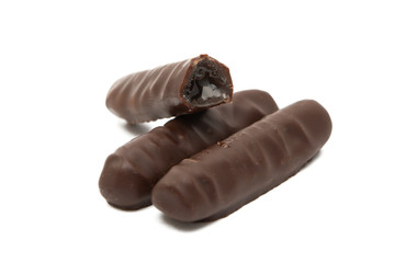 chocolate sticks with a stuffing