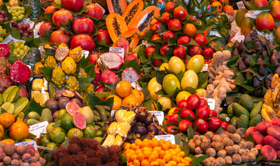 Fruits et légumes exotiques