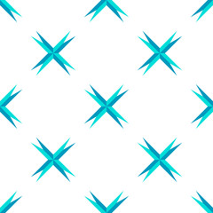 Abstract star seamless pattern. Geometric tile, mosaic background. Wrapping paper. Vector illustration.              