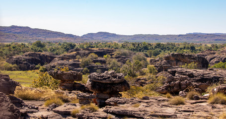 Obraz premium landscape and river