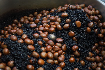 Chestnuts in Roasting at china town