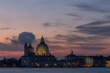 Fototapeta premium Saint Mary of Helath at night