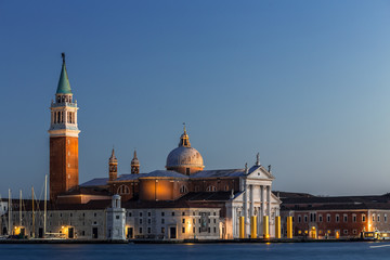 Fototapeta na wymiar San Giorgio Maggiore island in Venice