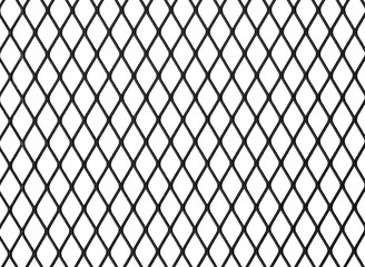 Texture of black mesh isolated on a white background