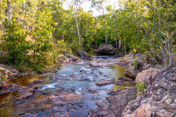 Obraz premium landscape and river