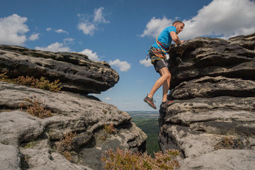 Kletterausflug an die 5 Gipfel des Kleinen Zschirnsteines in der Sächsischen Schweiz