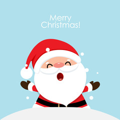 Christmas Greeting Card with Christmas tree, vector illustration