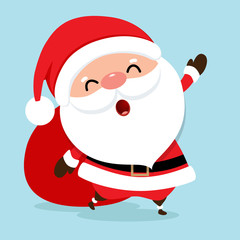 Christmas Greeting Card with Christmas tree, vector illustration