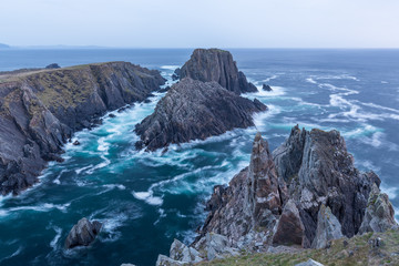 Sea and rocks at Malin Head