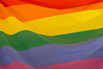 Fahne, CSD, Regenbogen, LGBT, LGBTQ