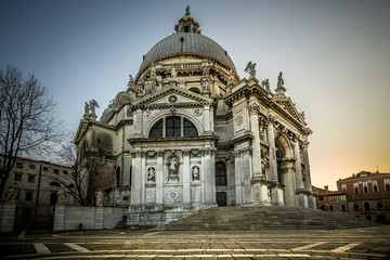 Fototapeta na wymiar Basilica of Santa Maria della Salute