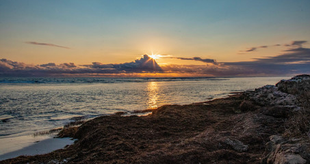 Obraz premium sunset on sea