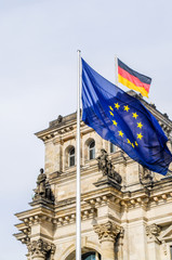 Naklejka premium Reichstag, Berlin, Deutschland