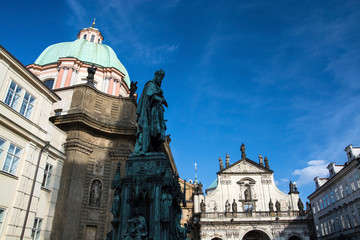 Kreuzherrenplatz, Prag, Tschechische Republik