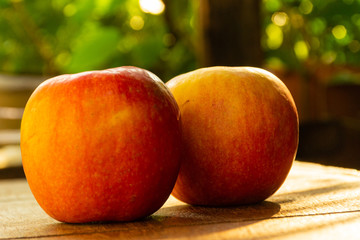 Apple on Table
