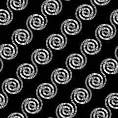Design seamless spiral pattern