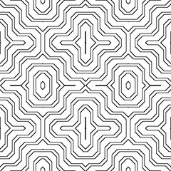 Design seamless monochrome stripy pattern