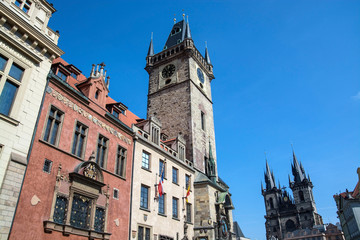 Fototapeta na wymiar Stadtansicht, Prag, Tschechische Republik