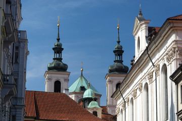 Fototapeta premium Stadtansicht, Prag, Tschechische Republik
