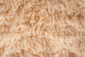 Faux Fur Texture Close Up Background