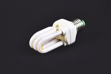 Compact energy saving fluorescent tube lamp, banned as part of phasing out of inefficient light sources in the European Union as part of Ecodesign laws