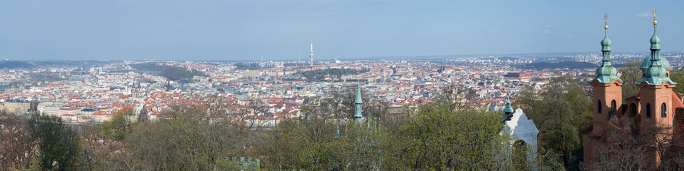 Fototapeta premium Stadtansicht, Prag, Tschechische Republik