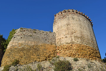 Naklejka premium Castillo de Gelida en provincia de Barcelona España