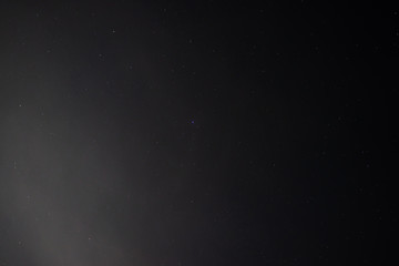 Fototapeta na wymiar Stars in the night sky close up